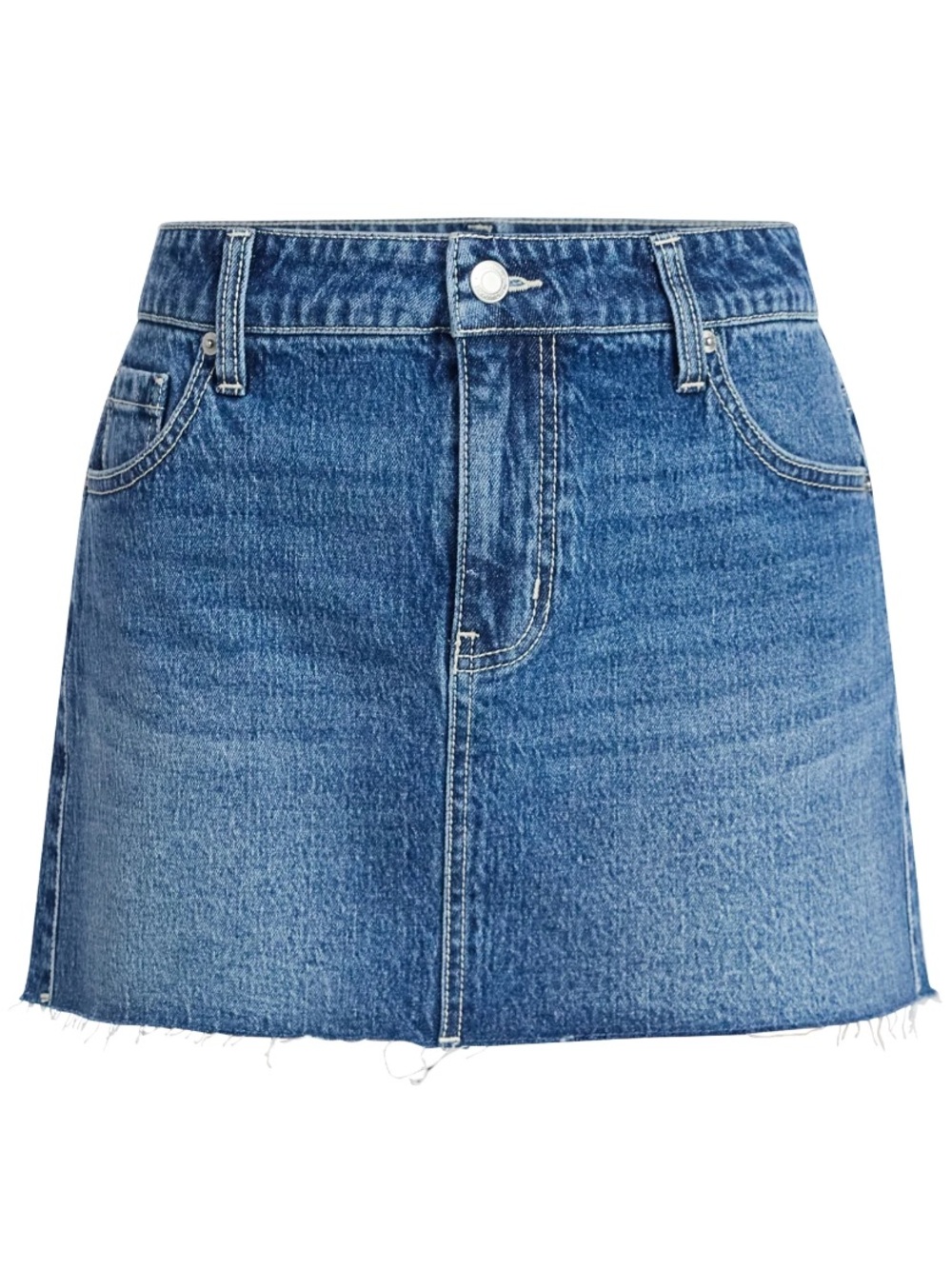 No Boundaries Denim Mini Skirt